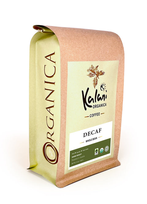 Kalani Organica Decaf Fair Trade Organic Coffee – Royal Select Water Process Dark Roast