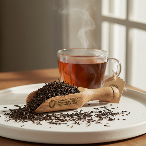 Organic Decaf English Breakfast Tea (Loose Leaf)